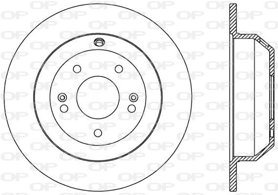 OPEN PARTS Jarrulevy BDA2587.10